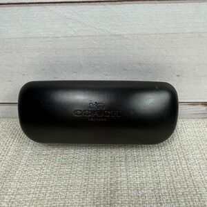 Coach New‎ York Eyeglasses Sunglasses Protective Hard Clamshell Case Black